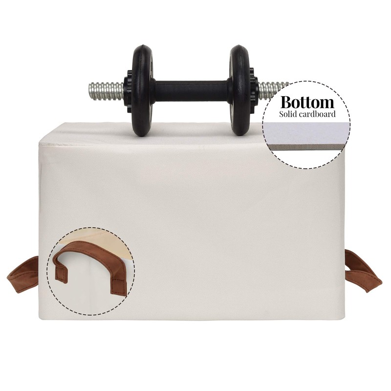 StorageWorks Storage Bins for Shelves with Metal Frame, Rectangle Storage