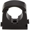 ROHANS Single 15mm HINGED Pipe Clips TS15 for PIPEWORK Black,