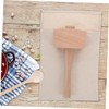 Generic 2Pcs Reusable Ice Crushing Bag Wood Mallet Portable Ice