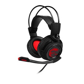 MSI Gaming Headset with Microphone, Enhanced Virtual 7.1 Surround Sound, Intelligent Vibration System (DS 502)                                        