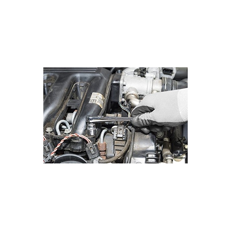 Vigor V4944 Fine-Tooth Reversible Ratchet, 20 cm, 1/4"