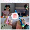 Riwbox CF9 - Auriculares Bluetooth para niños con luz LED,
