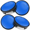 Biomar Labs 4 x Center Hubcaps, Compatible with Ford Centre