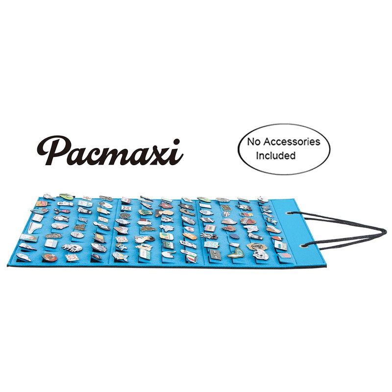 PACMAXI Hanging Brooch Pin Organizer, Display Pins Storage Case, Brooch