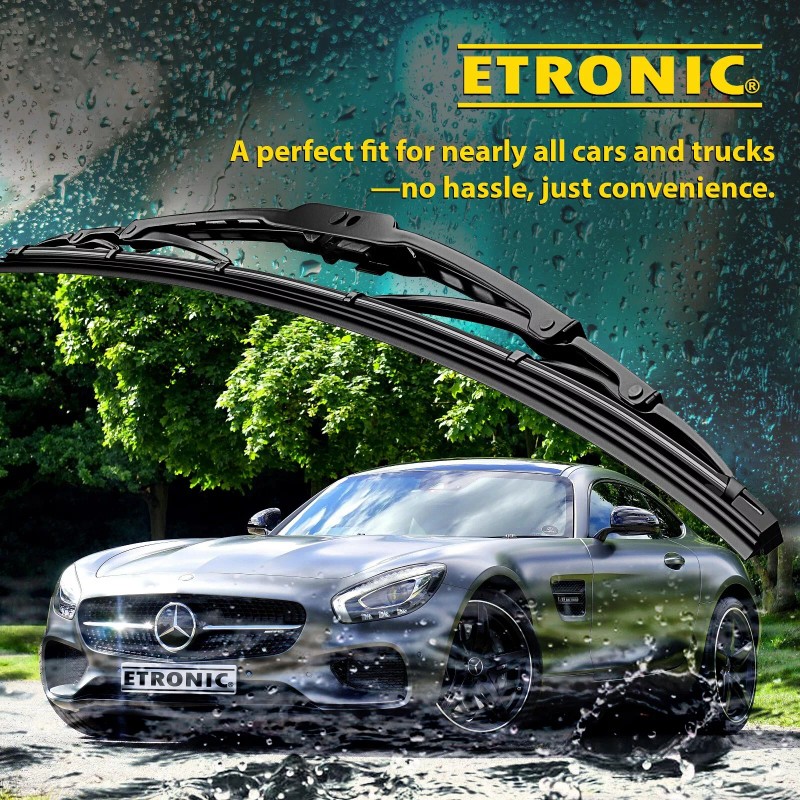 ETRONIC 5-Pack All Season Wiper Blades size 28" Windshield Front
