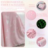 Goodhipi Glow in The Dark Pink Heart Stars Throws Blanket
