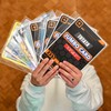 Jumbo Card Sleeves Big Card Protector Sleeves for 3 Ring