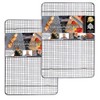 KITCHENATICS Heavy Duty Half Sheet Cooling Racks, Rust Resistant Stainless