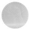 Round Center Finder with Clear Scales Acrylic DlY Woodworking Compass