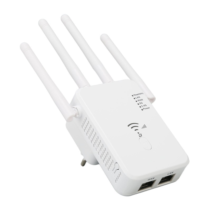 WiFi Extender Professional 1200Mbps Gigabit High Power 5G Dual Band