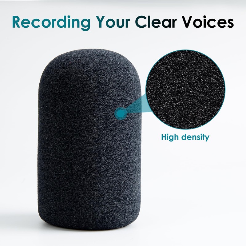 YOUSHARES Foam Windscreen Compatible with HyperX Duo Cast Microphone -