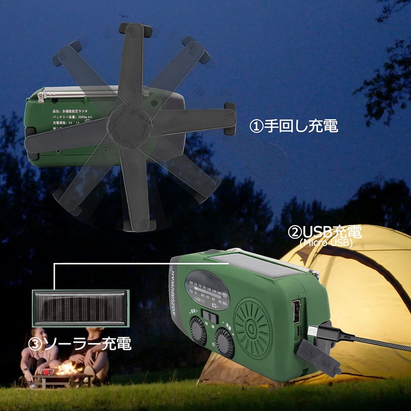 KOTUBAME Multi-functional Disaster Prevention Radio, Disaster Prevention Radio, Disaster, Evacuation,