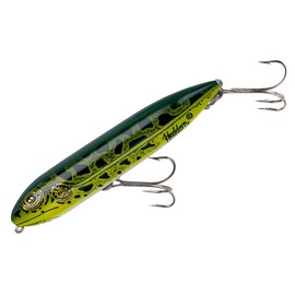 Heddon Zara Spook Topwater Fishing Lure - Legendary Walk-The-Dog Lure, Natural Leopard Frog, Zara Spook (3/4 oz)
