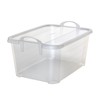 Life Story 14 Quart Plastic Stackable Storage Box Container (6