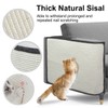 Cat Scratch Sofa Protector,Cat Scratching Couch Protector with 19.7''L*23.6''W Natural