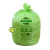 BIOGRN 50-55 Gallon Compostable Trash Bags, 12 Count, 1.57 Mil