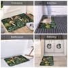 WUCCZHU Flannel Bath Mat - Non-Slip Quick-Dry Bathroom Rug with