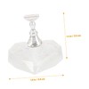 FOMIYES Essential Nail Tools Acrylic Nails Practice Stand Love Base