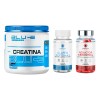 Creatina Blu-e + Glúteo Peptona + Reductor Abdominal Dinasty Natural