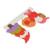 Christmas Jigsaw Puzzle Silicone Learning Educational Christmas Tree Puzzle Toy