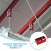 PATIKIL Ceiling Spring Vibration Isolator Hangers, 4 Pack 110lbs Mechanical