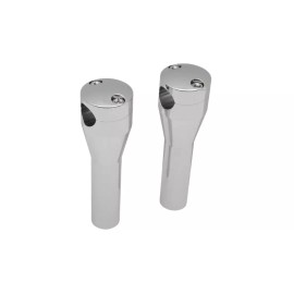 Drag Specialties Chrome 6" Handlebar Riser Sockets Bolt Top Harley Davidson