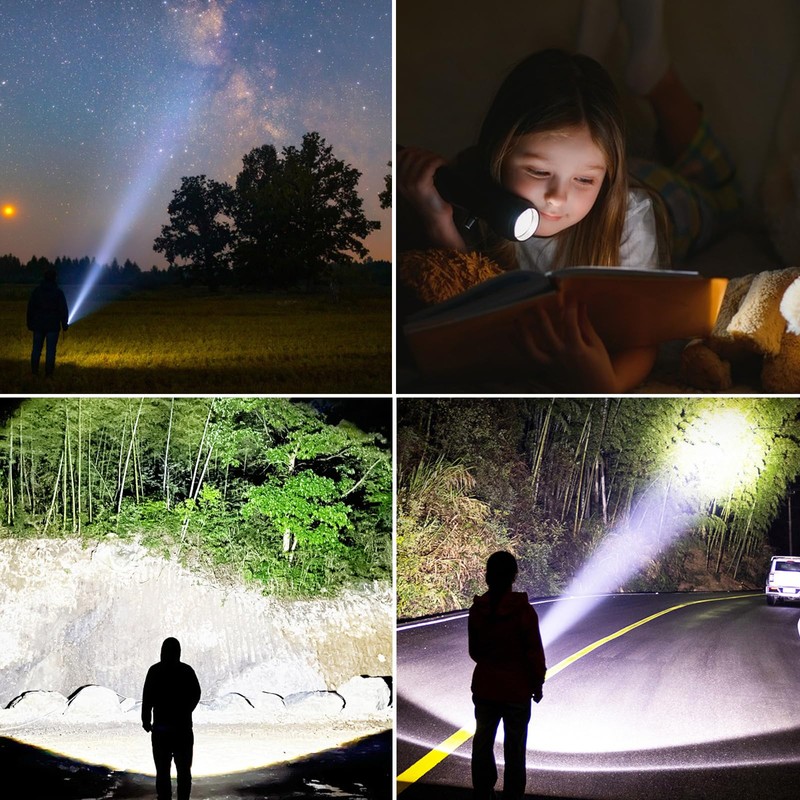 Neyeau Three-Eyed Monster Mini Flashlight 2PCS,Three-Eyed Monster Mini Flash Super