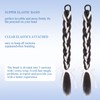 Pack of 2 Ponytail Extensions, Braid Extensions, Braid, 50 cm