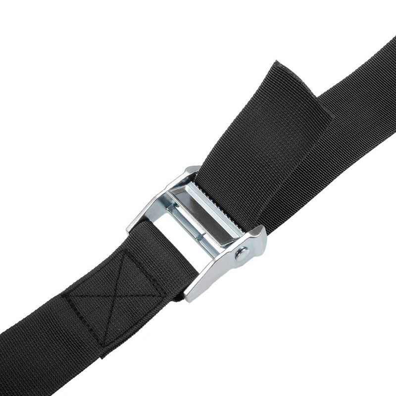 sourcing map Tie Down Strap Cam Buckle Lashing Strap 2"