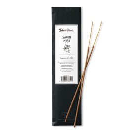 John's Blend OX-JOW-5-12 Incense Stick Savon Musk, 25 Count
