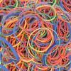 Rubber Bands Assorted Size 0.4bl Colourful Rubber Bands Office Supplies