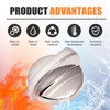 WB03T10284 Oven Knobs Replacements for GE, Stove Knobs for GE