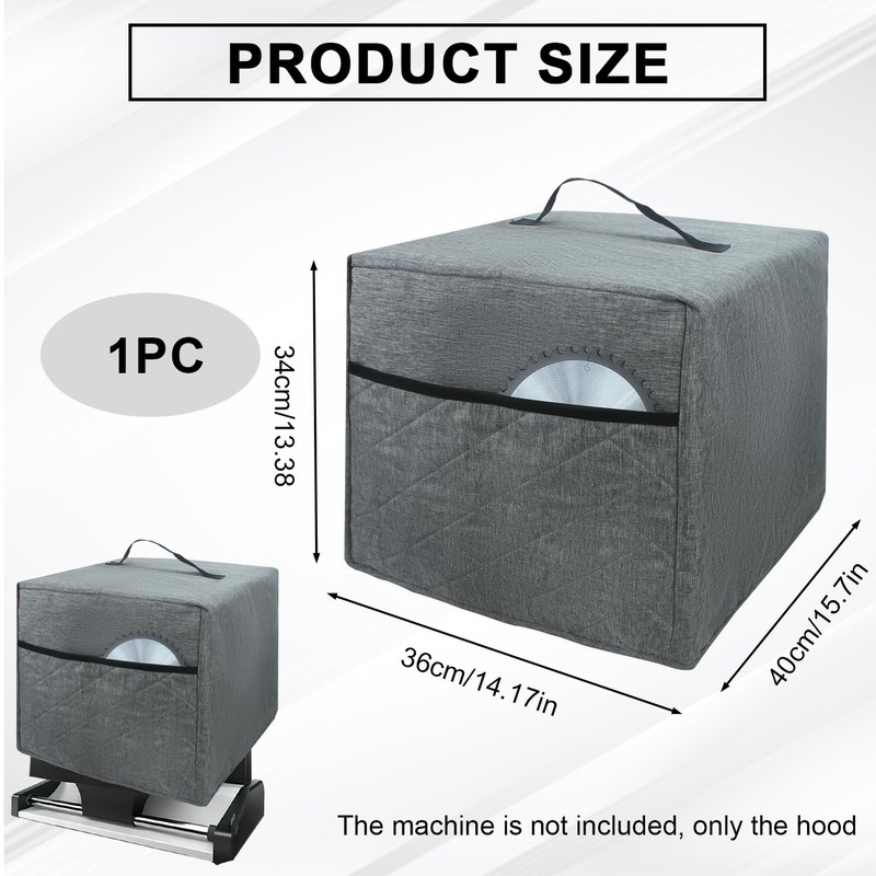 Waterproof Meat Slicer Cover,Dust Covers for Kitchen Appliances,Food Slicer Cover