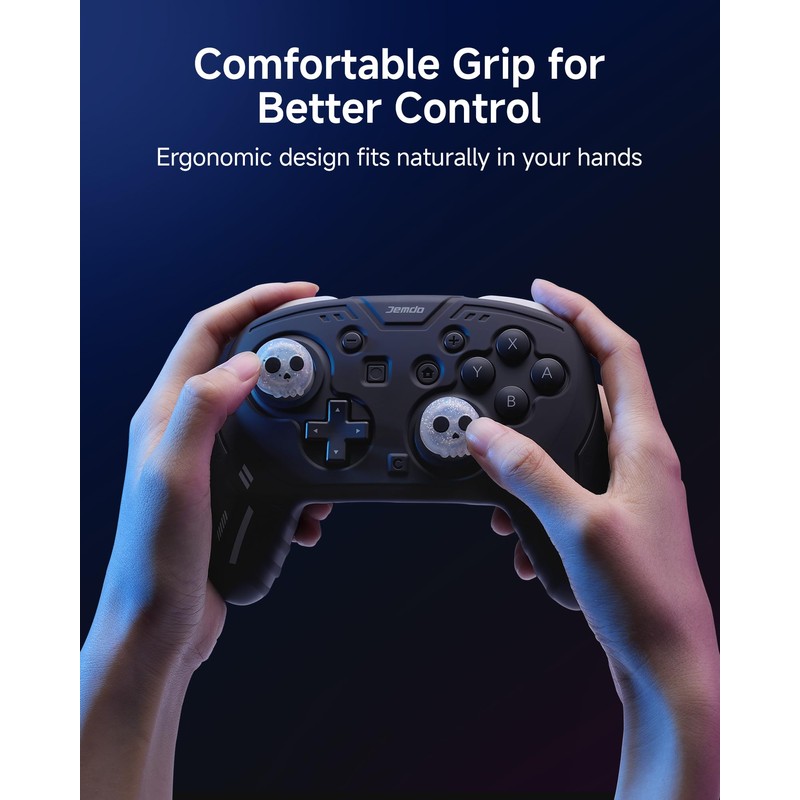 JEMDO Silicone Protective Cover for Switch 2 Pro Controller, Soft