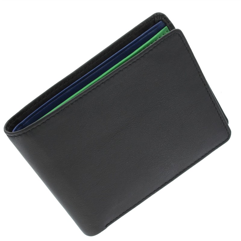 Visconti Gents Leather Bond Collection 'M' Wallet RFID Blocking BD10