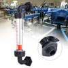 LZS-15W Elbow Liquid Flowmeter ABS Plastic Tube Type Waterflow Meter