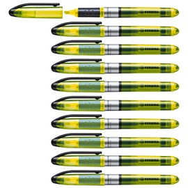 Highlighter - STABILO NAVIGATOR - Box of 10 - Yellow