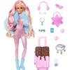 Barbie, Set de Juego, Colección Extra Fly, Muñeca Look de