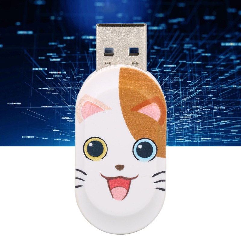 Cartoon U Disk Cute Cat Pattern Anti Electromagnetic Interference USB2.0