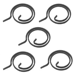 Flylock 5Pcs Flat Coil Spring Torsion Spiral for Door Handle Internal Repair Replacement