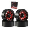 1.9 Beadlock wheels aluminium alloy，1.9 wheels Three color and style