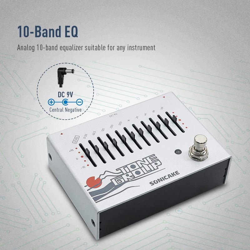 SONICAKE Equalizer EQ 10 Band Tone Group