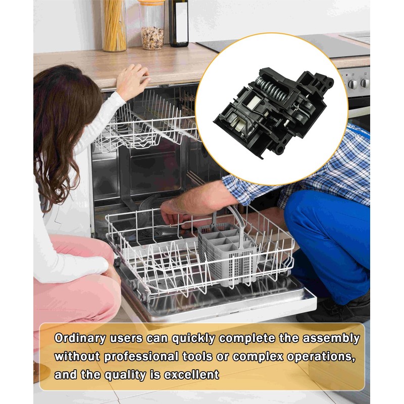 W11412299 Dishwasher Door Lock Component Fits For Whirlpool Dishwashers MDB4949SKB0,