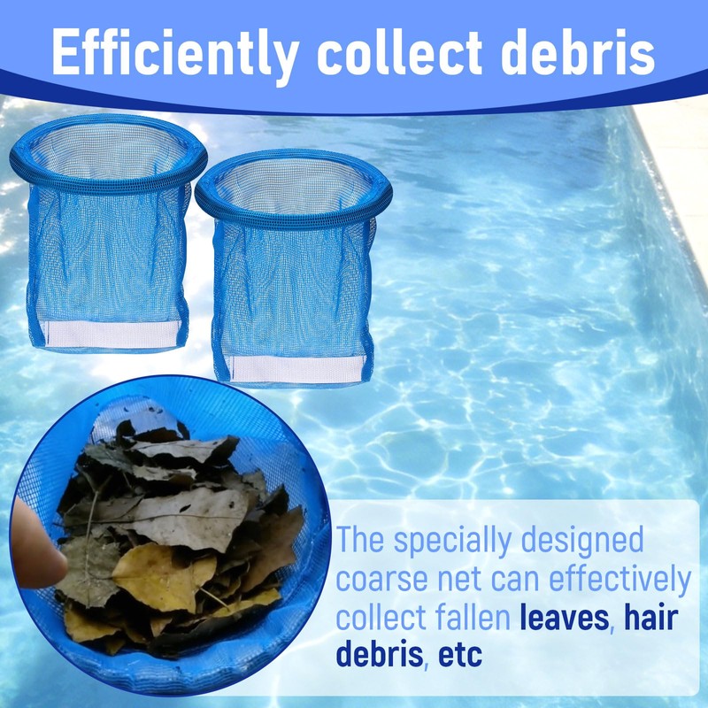 8B8B AXW538 Pool Cleaner Pool Leaf Canister Permanent Bag Compatible