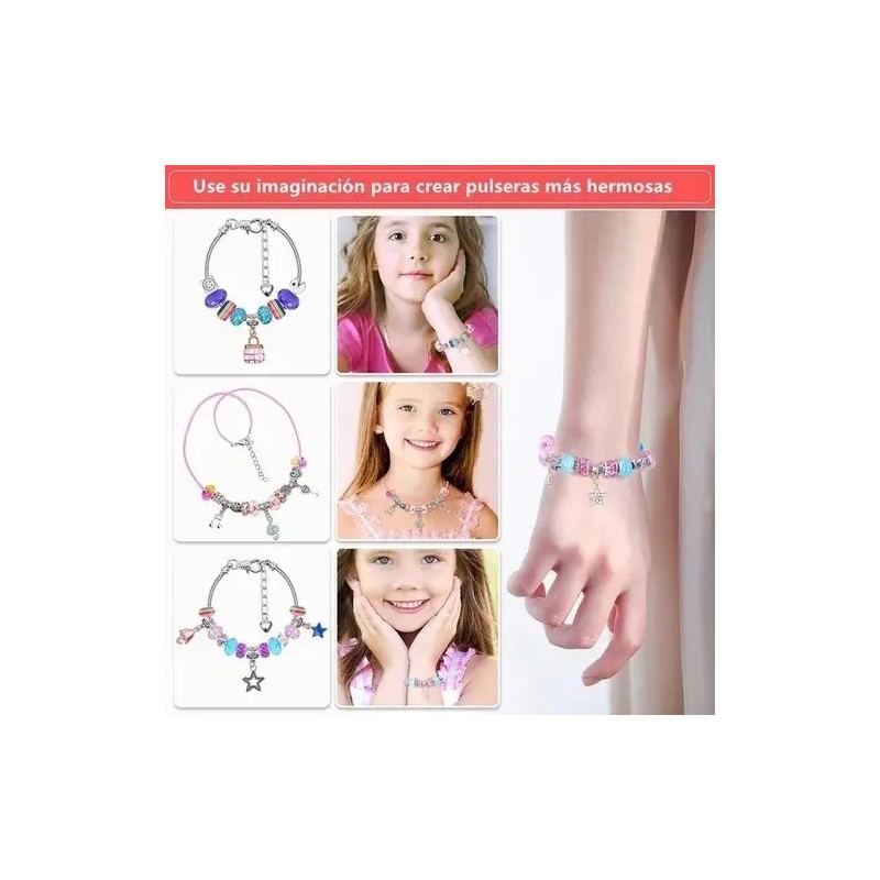 Kit Para Hacer Pulseras Diy Fabricación De Joyas Para Niñas
