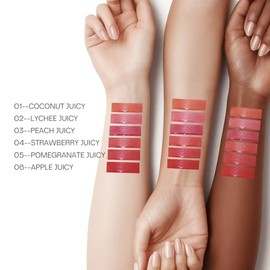 Minimeli Delineador y Brillo Labial 2 en 1, Textura Ligera y No Pegajosa, Efecto Juicy Gloss y Hidratante 1.7g (01)