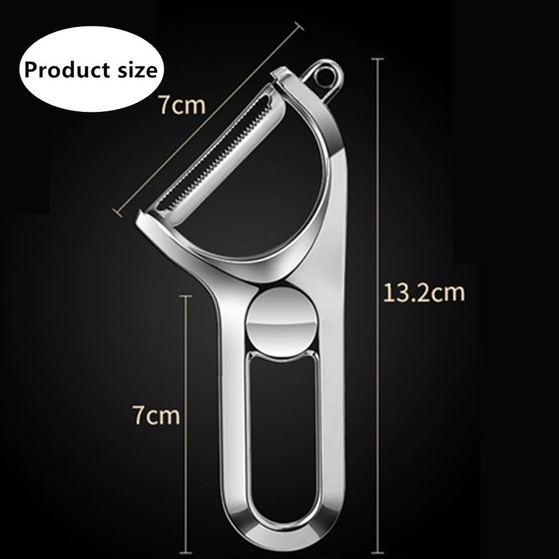 CuiCanfla 1 Pcs Stainless Steel Blade Peeler, Vegetable Peelers for