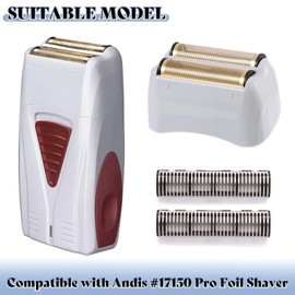 3 Pack Pro Shaver Replacement Foil and Cutters Compatible with No.17150/17155/17200 Shaver ProFoil Replacement