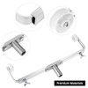 QWORK Aluminum Alloy Adjustable Paint Roller Frame for Large-Scale Projects,