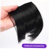 Beavorty Clip In Bangs Hair Extension Lightweight Fake Bang Fringe